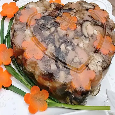 Nguyên liệu làm món thịt đông ngan