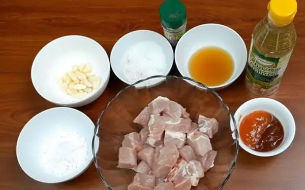 Chuẩn bị nguyên liệu