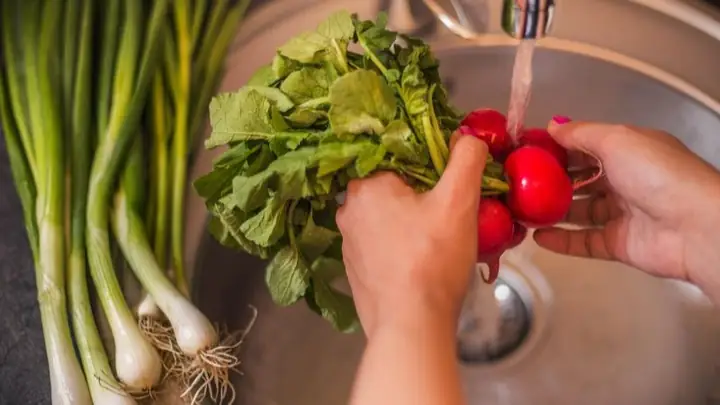 1Rửa sạch nguyên liệu
