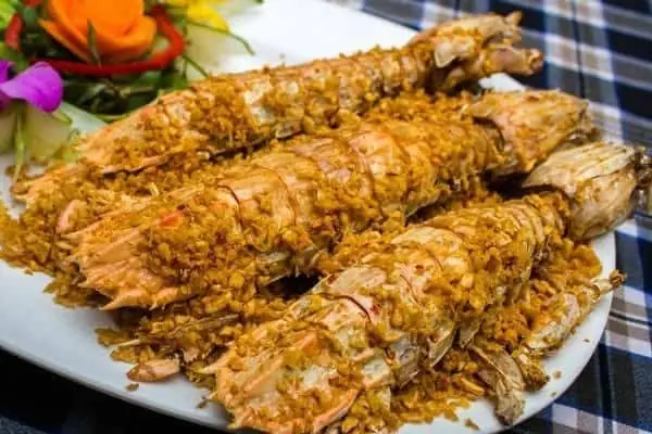 Bề bề (tôm tít) rang muối Bề bề (tôm tít) rang muối