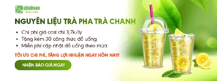 Cách làm trà chanh sả