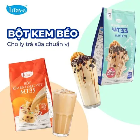 Các loại bột pha chế trà sữa