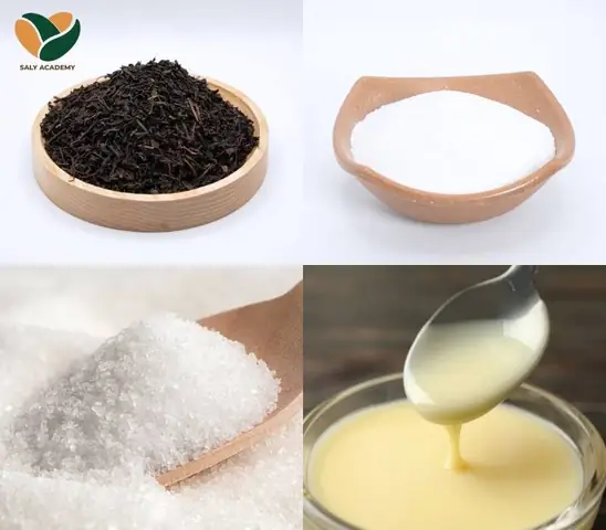 Nguyên liệu và dụng cụ