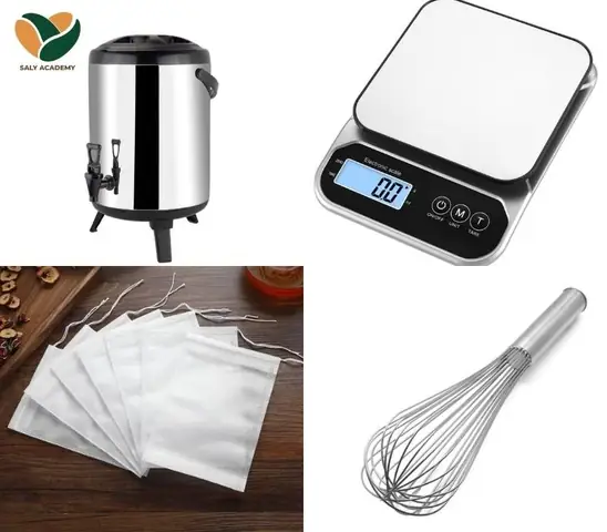 Nguyên liệu và dụng cụ Nguyên liệu và dụng cụ