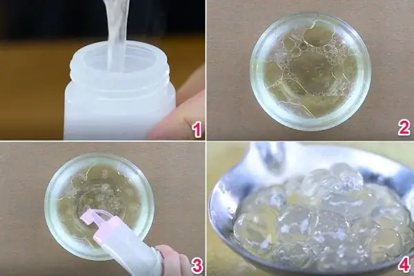 Bước 3: Cách làm trân châu trắng