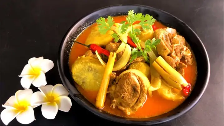 – Bước 4: Cách nấu cari vịt