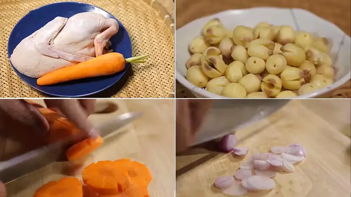 Cách làm vịt hầm hạt sen