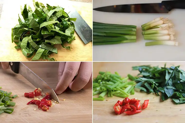 Cách làm vịt xào măng