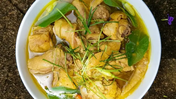 Nguyên liệu nấu xáo gà kiểu Hà Tĩnh Nguyên liệu nấu xáo gà kiểu Hà Tĩnh