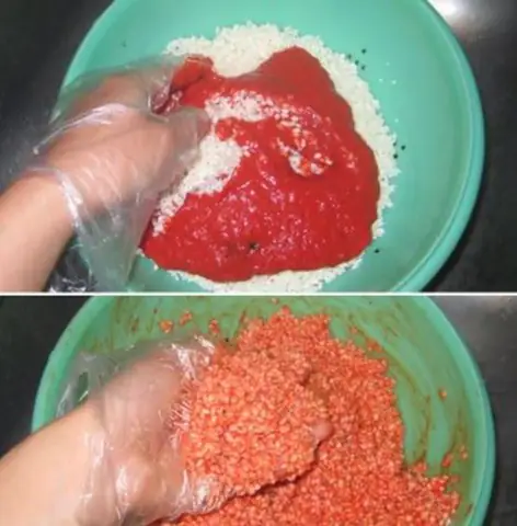 2.2. Cách thực hiện nấu xôi gấc bằng lò vi sóng