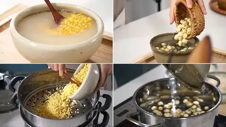 Bước 2: Sơ chế nguyên liệu