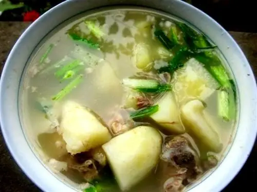 cách nấu xôi củ từ