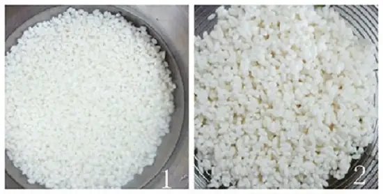 Bước 1: sơ chế nguyên liệu làm món xôi lạp xưởng đậu Hà Lan. Bước 1: sơ chế nguyên liệu làm món xôi lạp xưởng đậu Hà Lan.