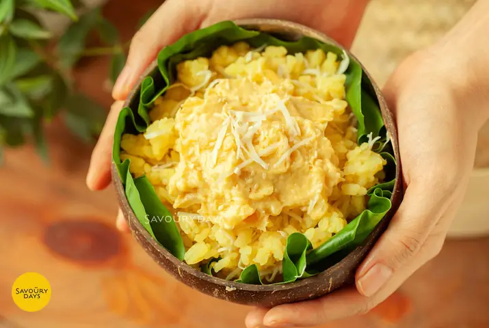 Cách làm XÔI SẦU RIÊNG Cách làm XÔI SẦU RIÊNG