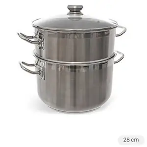 Bộ nồi xửng inox 3 đáy Fivestar ST28-3DG