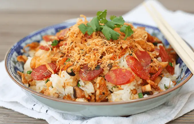 Nấu xôi mặn bằng nồi áp suất