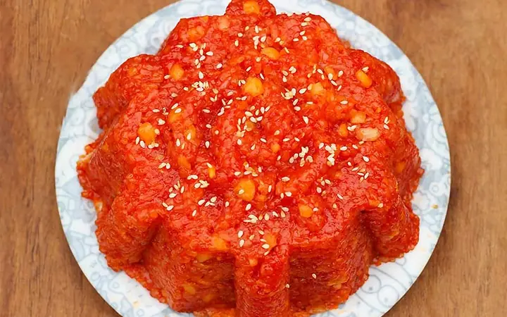 Cách nấu xôi gấc ngon béo với hạt sen