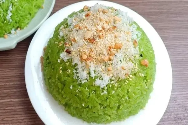 Cách Nấu Xôi Nếp Lá Dứa