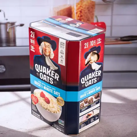 Thành phần của Quaker Oats Quick 1-Minute Oats 10lbs