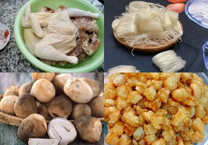 Chuẩn bị nguyên liệu