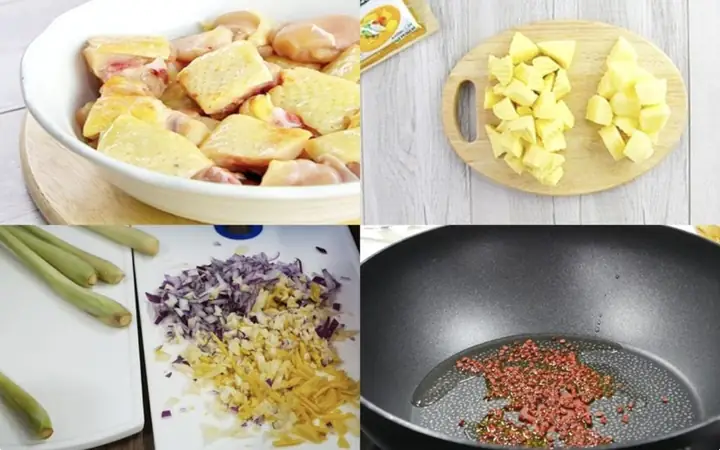 Bước 1: Sơ Chế Nguyên Liệu