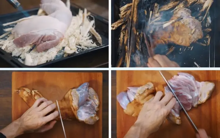 Bước 1: Sơ Chế Chân Giò Heo