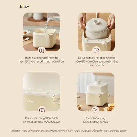 Bước 4: Chọn chế độ nấu