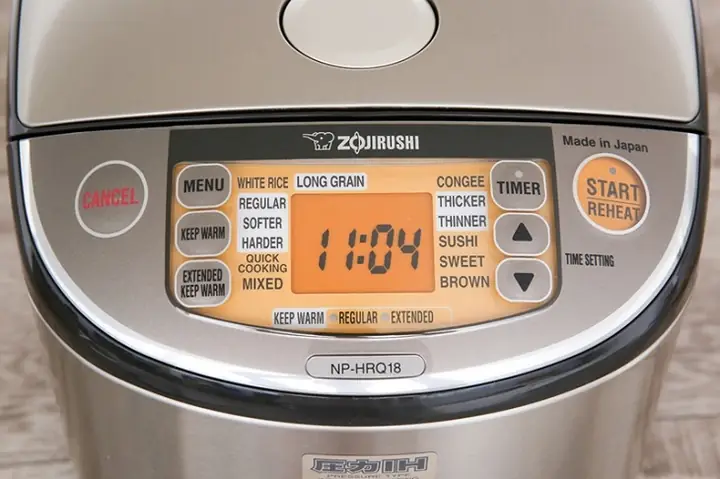 Các Nút Chức Năng Có Trên Nồi Cơm Điện Cao Tần Zojirushi