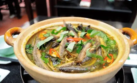 Bước 4: Thực hiện làm cá chạch nấu chuối Bước 4: Thực hiện làm cá chạch nấu chuối