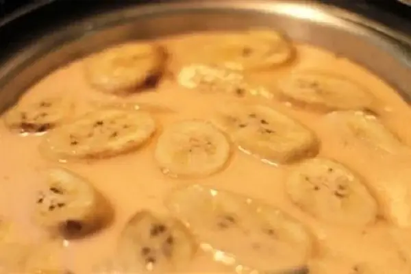 Hướng dẫn làm bánh chuối nước cốt dừa bằng nồi cơm điện Hướng dẫn làm bánh chuối nước cốt dừa bằng nồi cơm điện