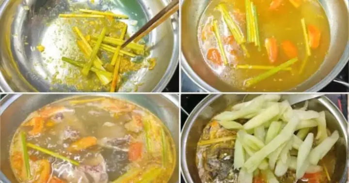 Cách Nấu Canh Cá Nấu Dứa Dọc Mùng Ngon Ngọt Mát