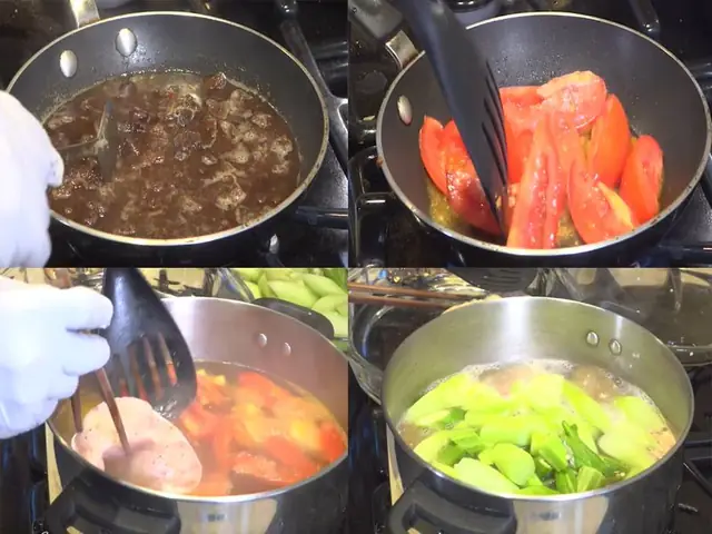 Các Bước Làm Món Dọc Mùng Nấu Canh Chua