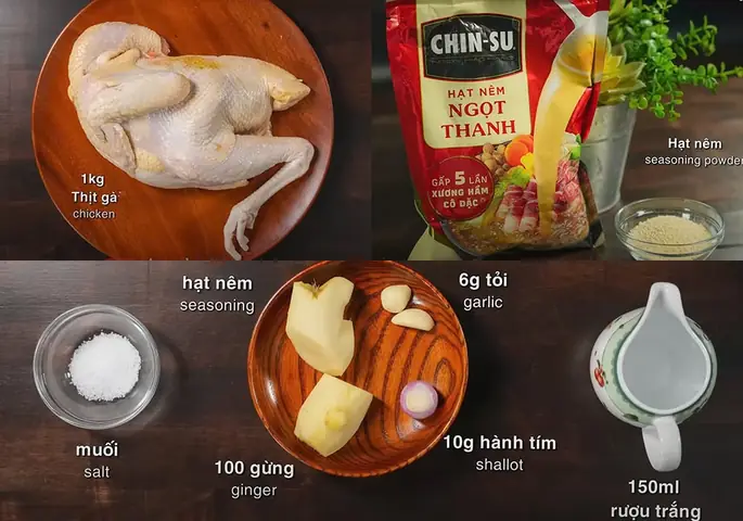 Nguyên liệu và dụng cụ cần chuẩn bị