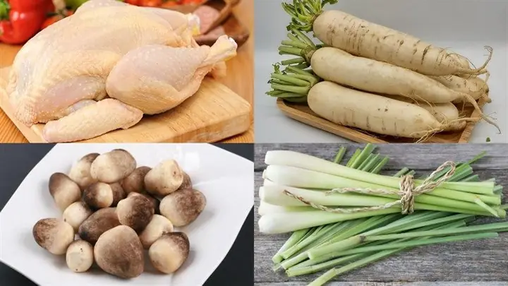 Bước 1: Chuẩn bị nguyên liệu Bước 1: Chuẩn bị nguyên liệu