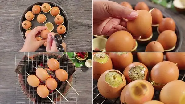 Trứng Gà Nướng Thái Lan