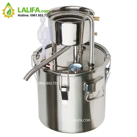 #5. Nồi nấu rượu mini 22L inox 304