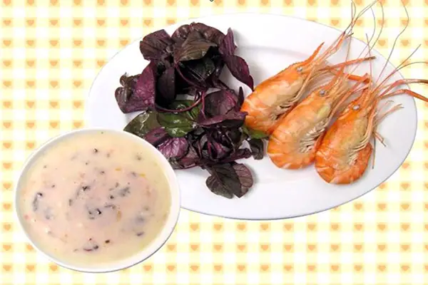 Bột Ăn Dặm Tôm, Rau Dền Cho Bé