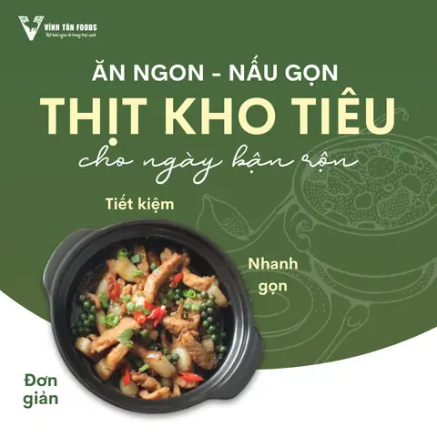 Nguyên Liệu Nấu Món Ba Rọi Kho Tiêu