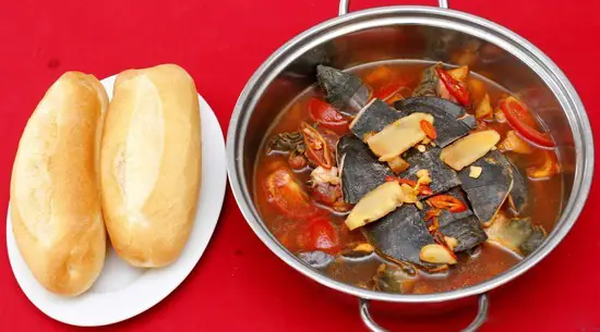 Món Ăn Ba Ba Om Vang, Món Ăn Ba Ba Lẩu Rượu Vang Đỏ