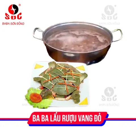 Cách Nấu Món Ba Ba Lẩu Rượu Vang Đỏ