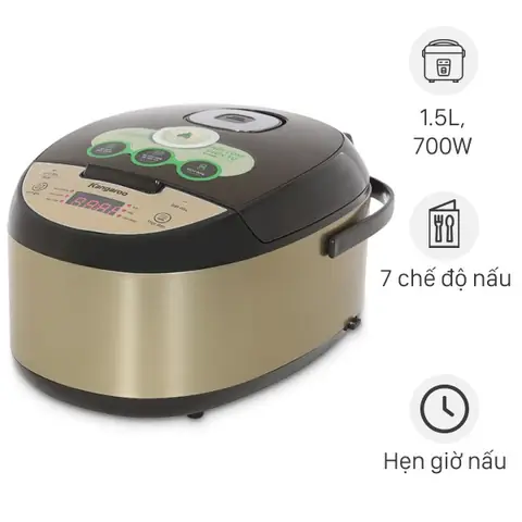 Nồi Cơm Điện Tử Kangaroo 1.5 Lít Kg15rce2