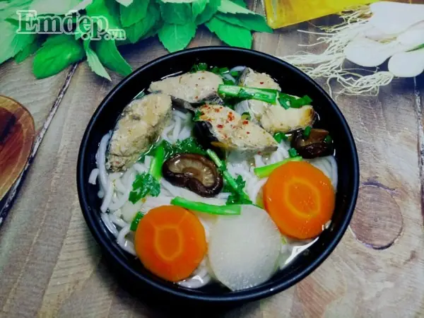 Bánh canh cá thu thanh ngọt, thơm ngon tròn vị Bánh canh cá thu thanh ngọt, thơm ngon tròn vị