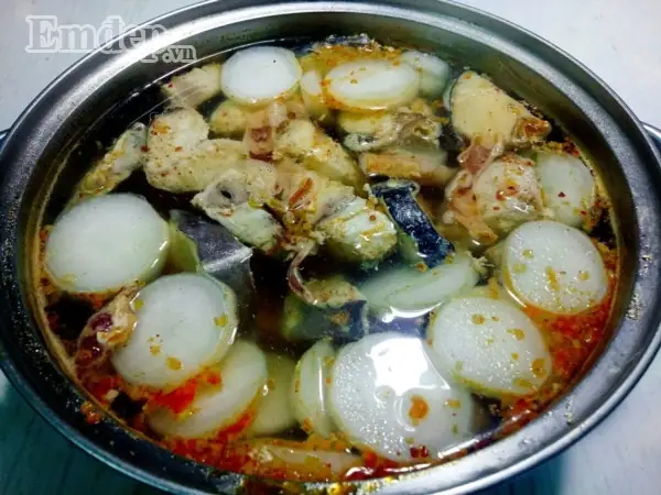 Bánh canh cá thu thanh ngọt, thơm ngon tròn vị Bánh canh cá thu thanh ngọt, thơm ngon tròn vị