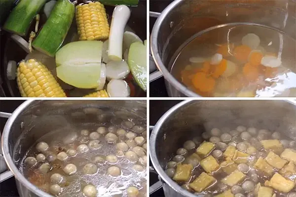 Cách Nấu Nước Dùng Chay