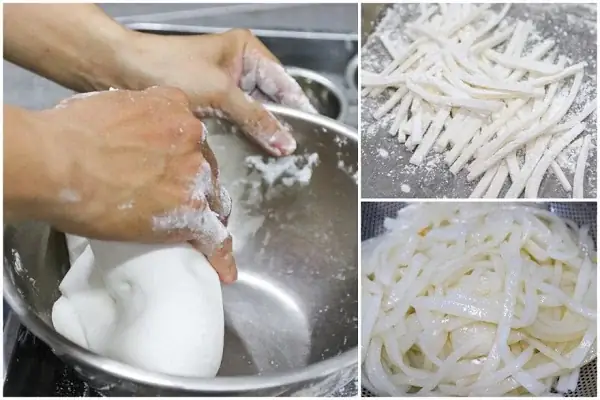 Cách Làm Sợi Bánh Canh Bằng Bột Gạo, Bột Năng Cách Làm Sợi Bánh Canh Bằng Bột Gạo, Bột Năng