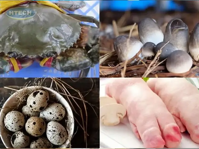 2.2. Nguyên liệu nấu nước bánh canh cua biển