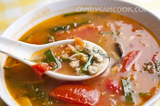 Canh Hến Chua Cho Bốn Mùa