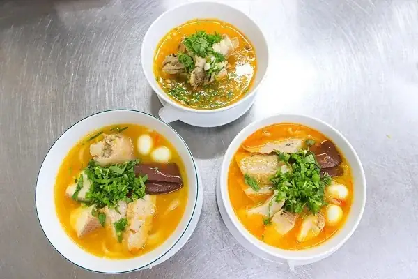 cách nấu bánh canh sườn heo