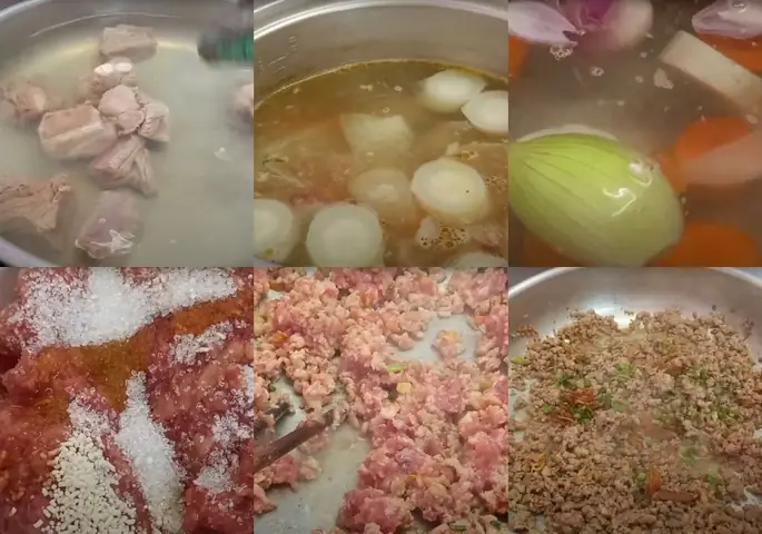 Nấu Nước Dùng Bánh Canh Chuẩn Vị