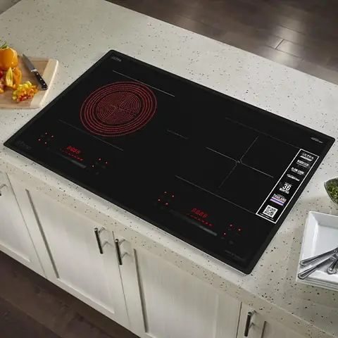 Bếp từ hồng ngoại âm Sunhouse MMB82041-TMD 4400W Bếp từ hồng ngoại âm Sunhouse MMB82041-TMD 4400W